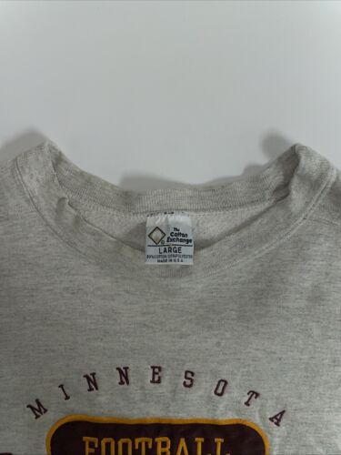 Vintage Minnesota Golden Gophers Crewneck Sweatshirt Large NCAA