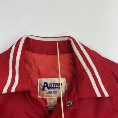Vintage Coca Cola Bomber Jacket Size Small Coke Promo