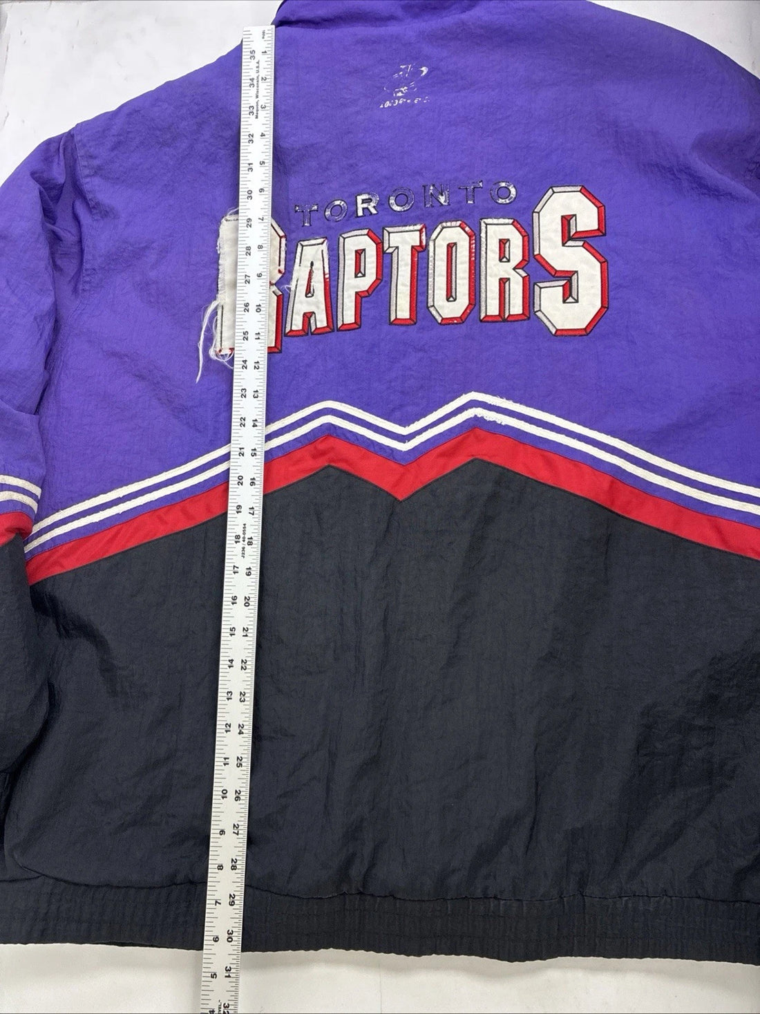 Toronto Raptors Logo Athletic Puffer Jacket Size XL NBA