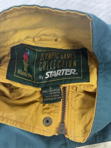 Vintage Atlanta XXVI Olympic Games Starter Windbreaker Jacket Size Small 90s