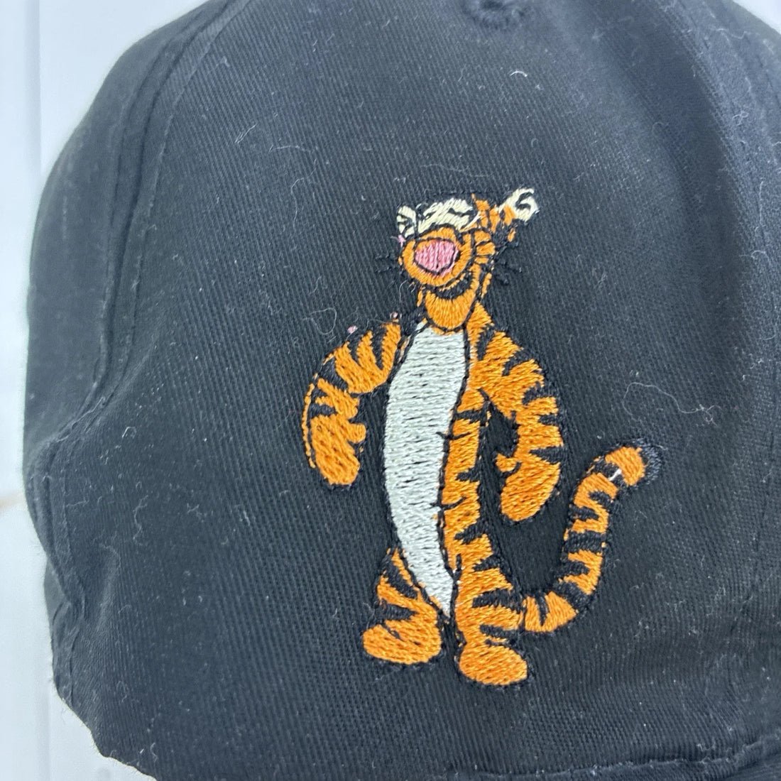 Vintage Tigger Disney Brim Spell Out Snapback Hat Cap OSFA 90s