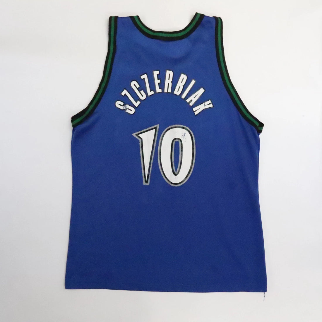 Vintage Minnesota Timberwolves Wally Szczerbiak Champion Jersey Size 44 NBA