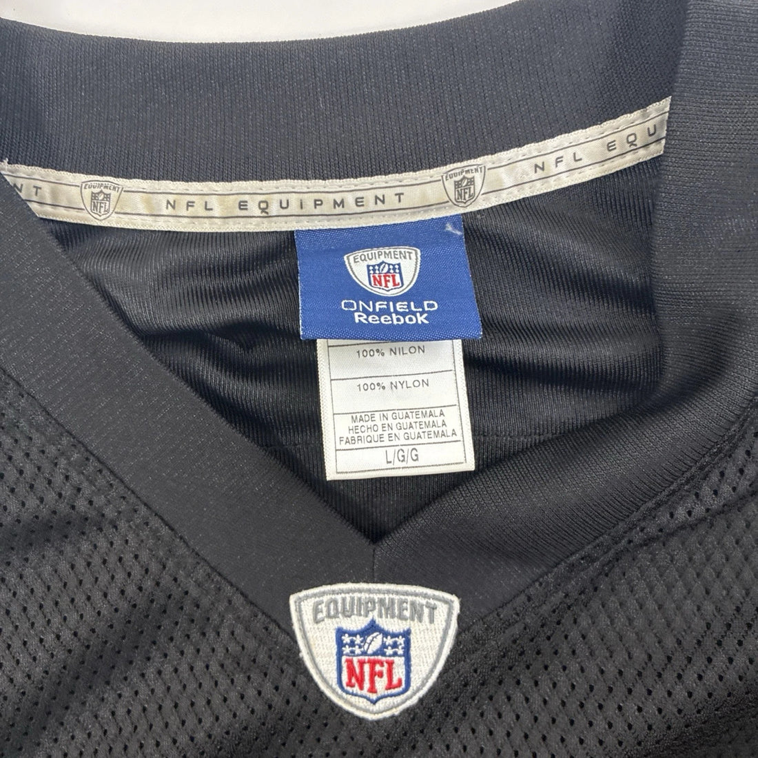 Vintage Pittsburgh Steelers James Harrison Reebok Jersey Size Large NFL