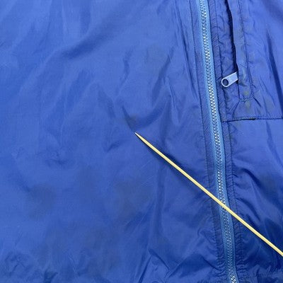 Vintage Columbia Windbreaker Light Jacket Size XL Blue