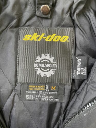 Vintage Ski-Doo Rotax Bombardier Snowmobile Racing Jacket Size Medium