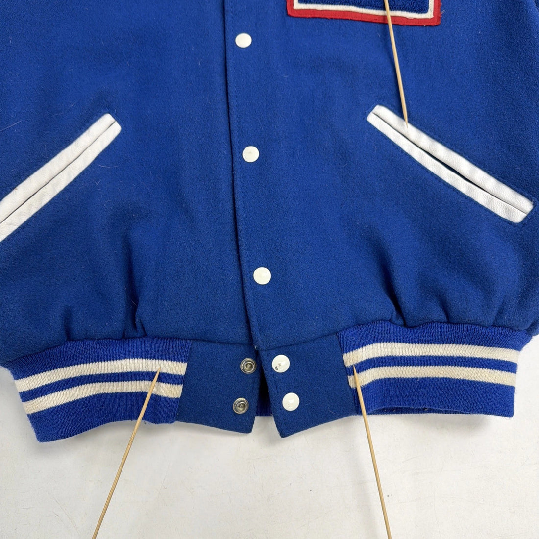 Vintage East Hampton Baseball Basketball Wool Varsity Letterman Jacket Large