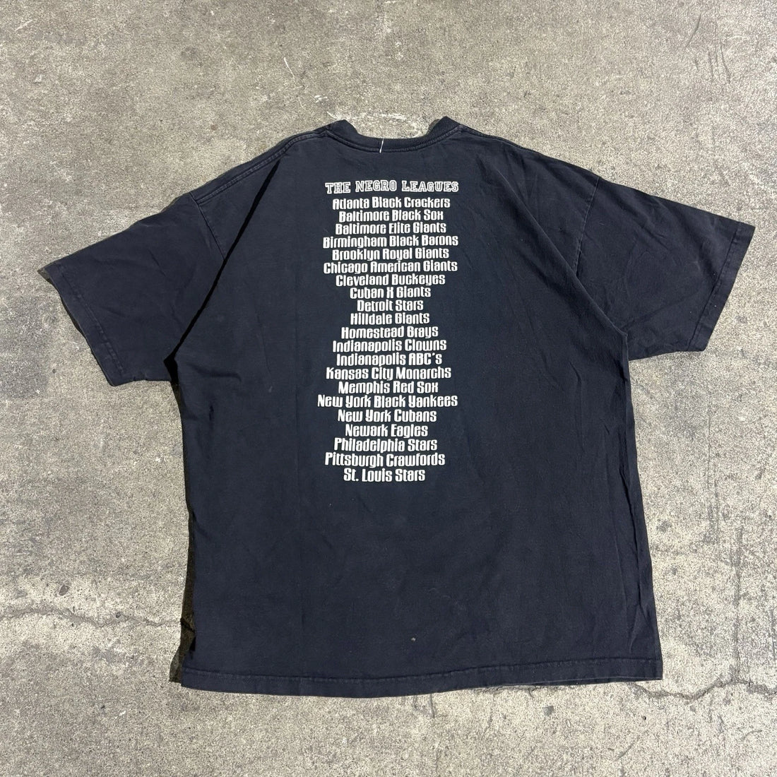 Vintage Negro Leagues Team T-Shirt Size 2XL NLBM