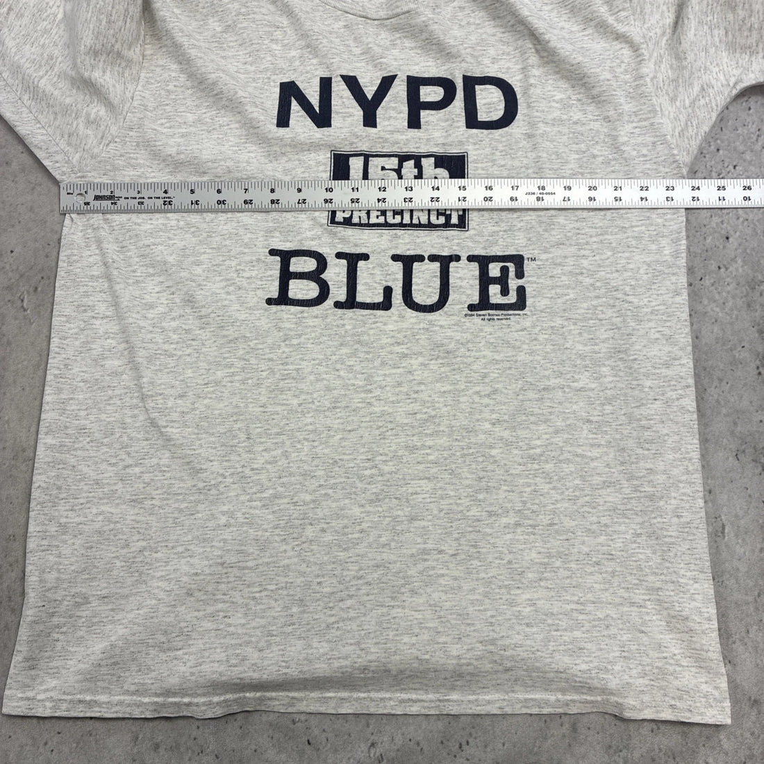 Vintage NYPD Blue 15th Precinct T-Shirt Size XL