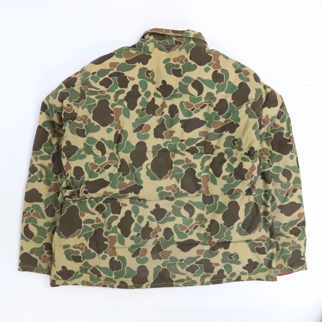 Vintage Camo Puffer Jacket Size XL Insulated