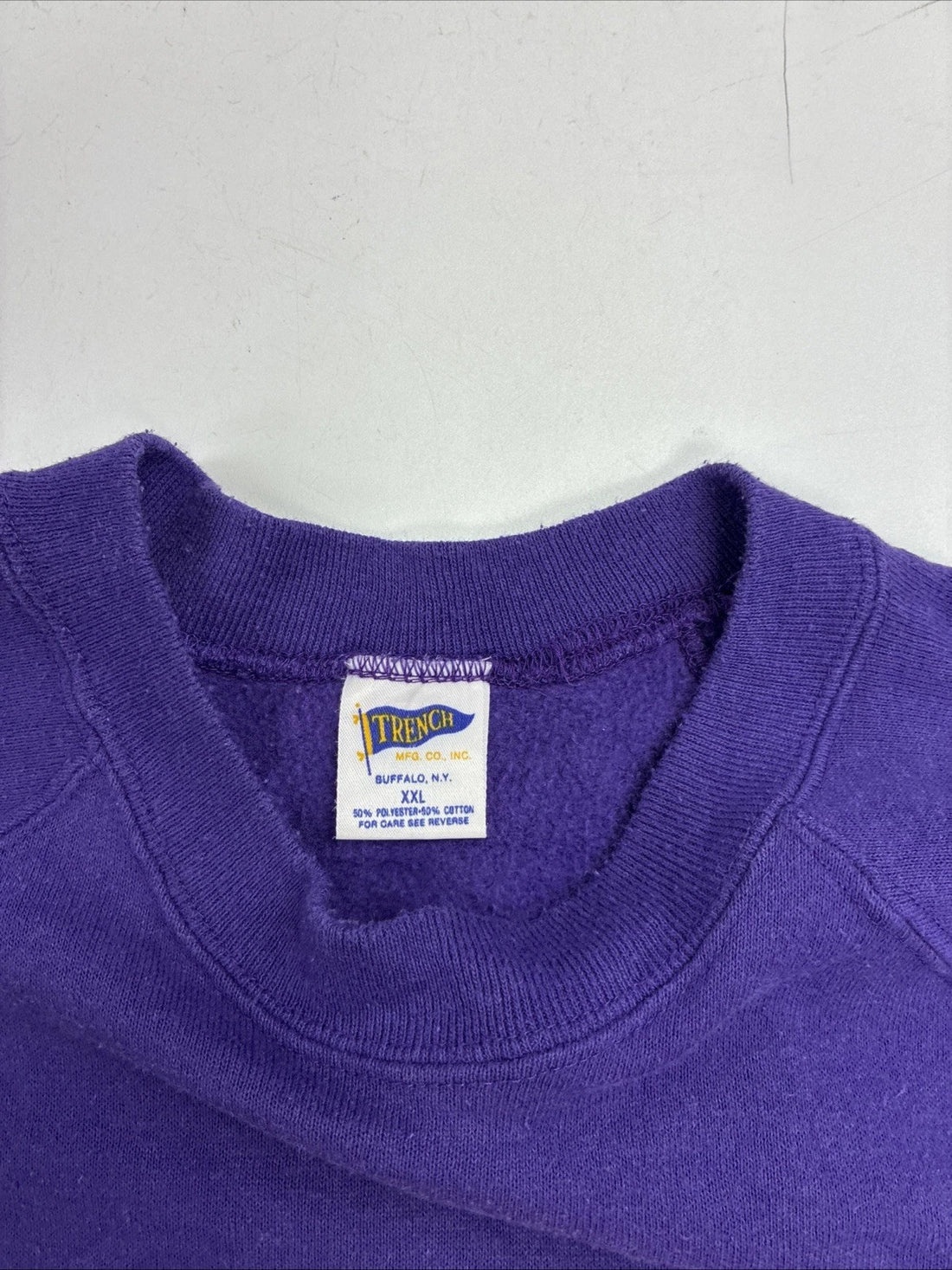 Vintage Minnesota Vikings 20th Anniversary Sweatshirt Crewneck Size 2XL 1989 NFL