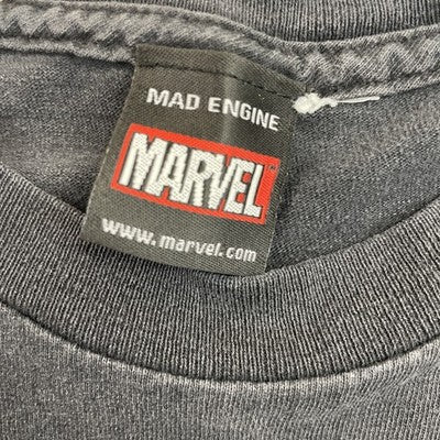Vintage Wolverine X-Men Marvel Comics Mad Engine T-Shirt Size Large