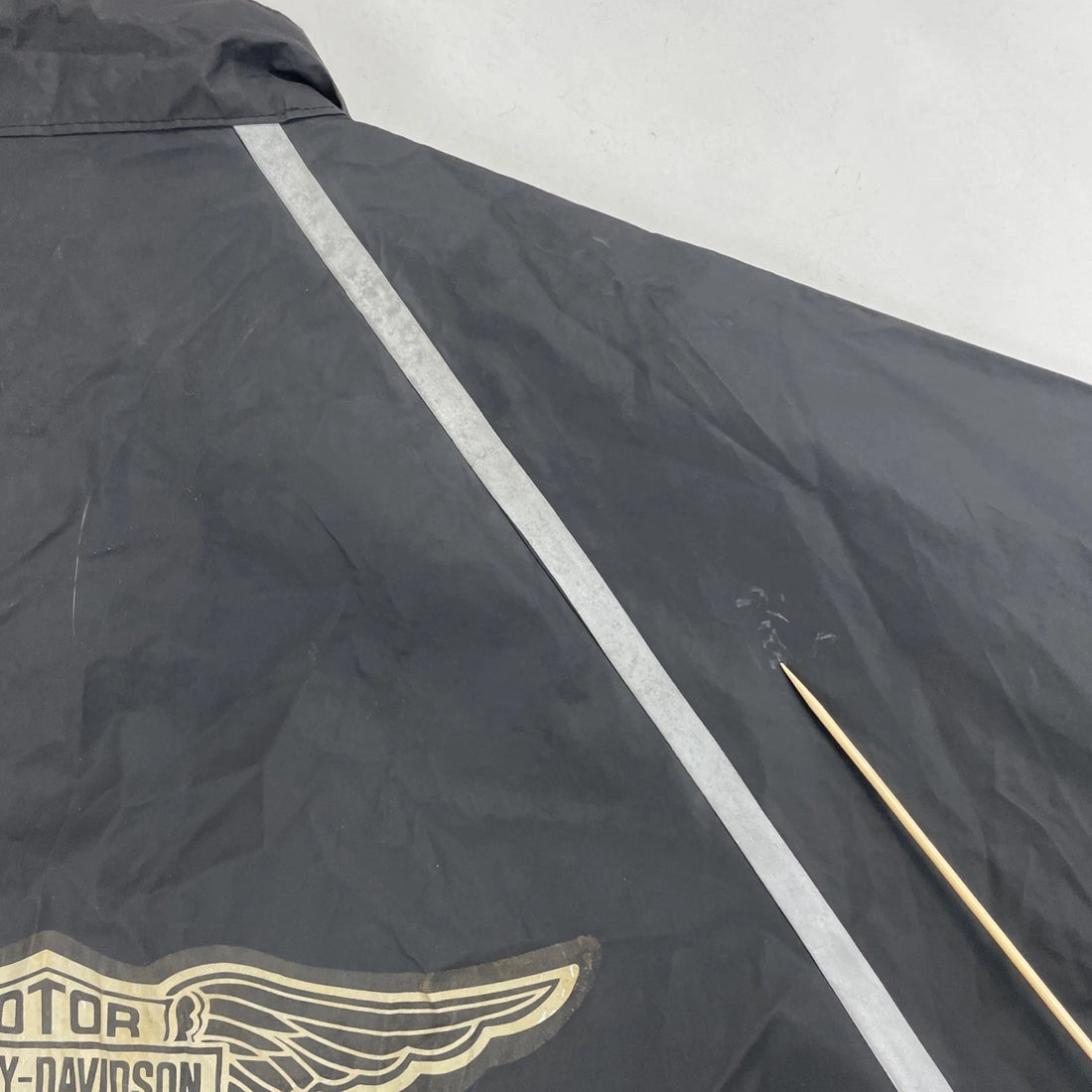 Harley Davidson Motorcycles PVC Light Jacket Size Large