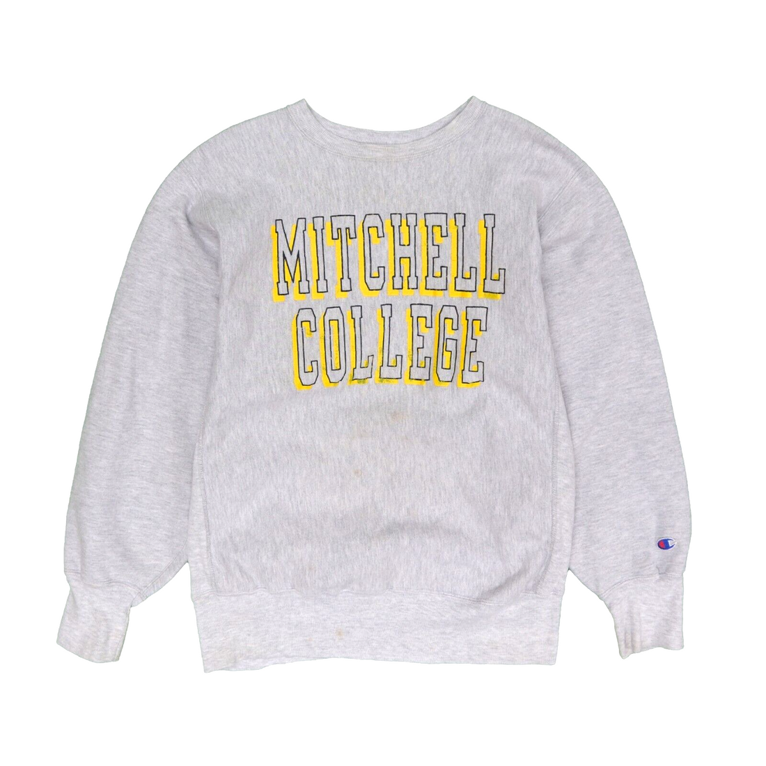 Vintage Mitchell College Mariners Champion Reverse Weave Sweatshirt XL 90s NCAA