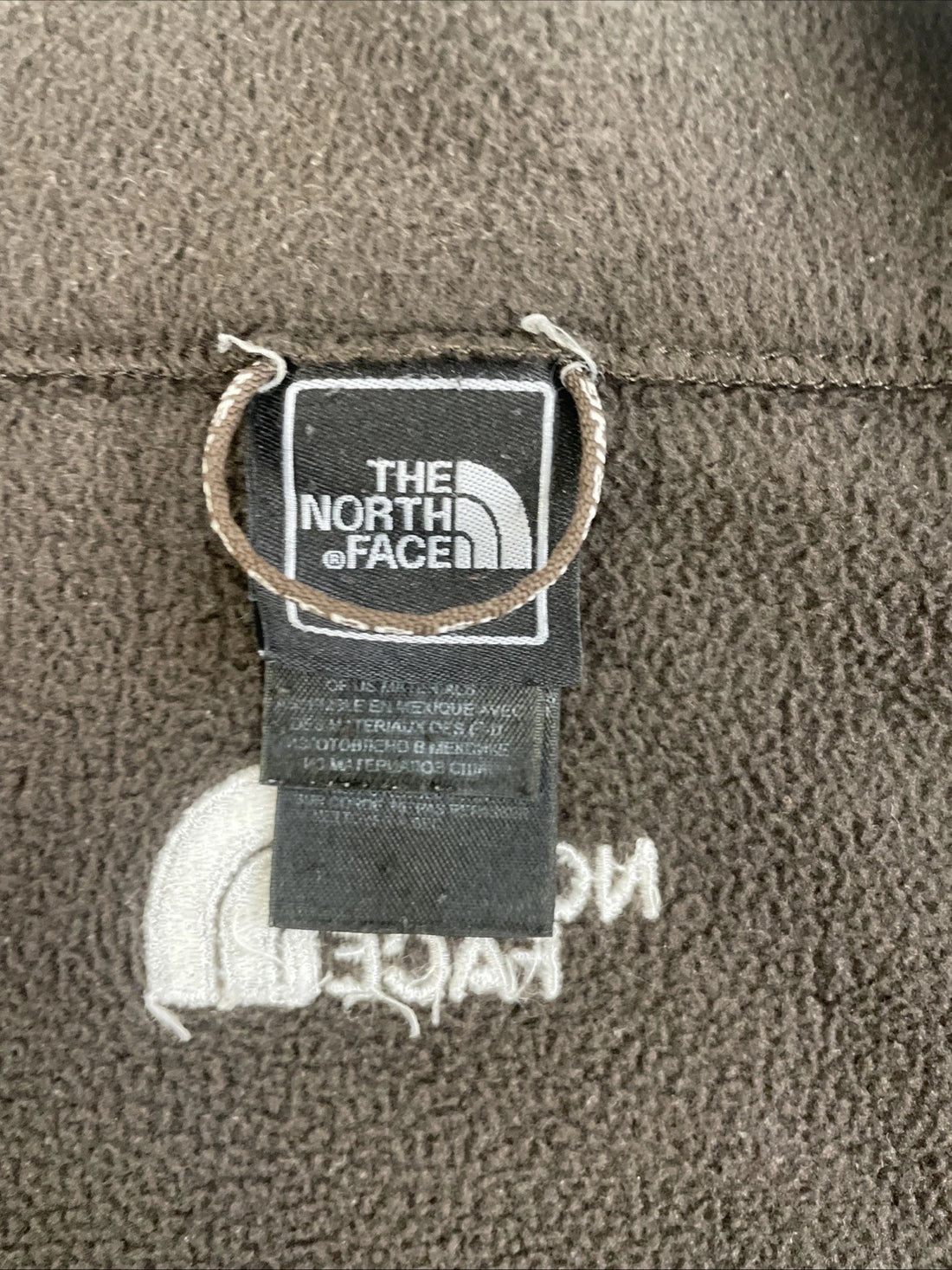 The North Face Fleece Jacket Size Medium Brown