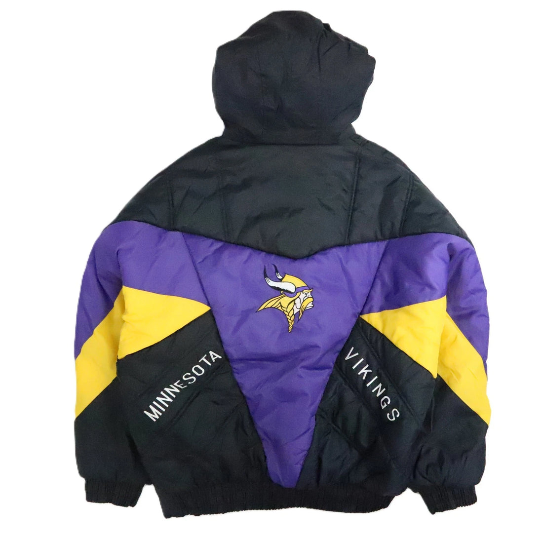 Vintage Minnesota Vikings Pro Player Puffer Jacket Size XL NFL