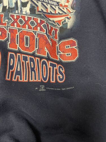 Vintage New England Patriots Hoodie Sweatshirt Size Xtra Large -   Israel