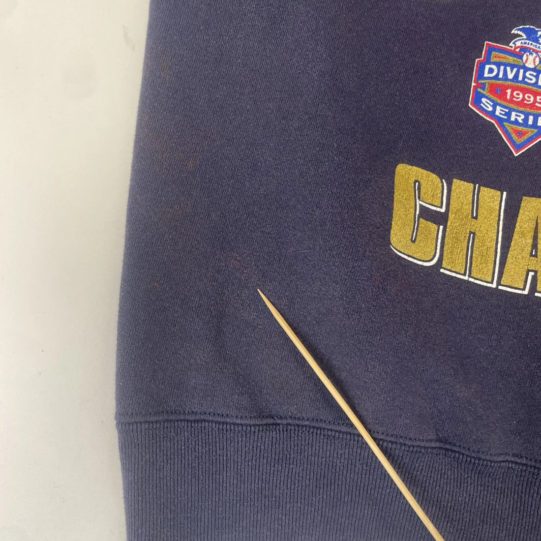 Vintage Cleveland Indians Central Division Champs Lee Sweatshirt Size Large MLB