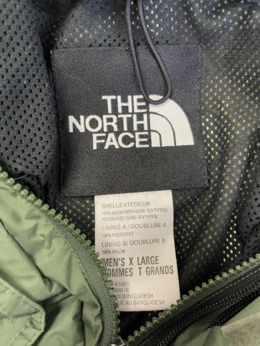 The North Face Gore Tex Ski Jacket Size XL Green Mountain Thermal Lined
