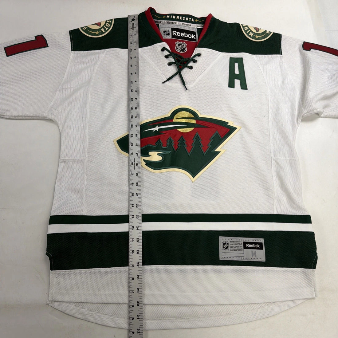 Minnesota Wild Zach Parise Reebok Jersey Size Medium NHL