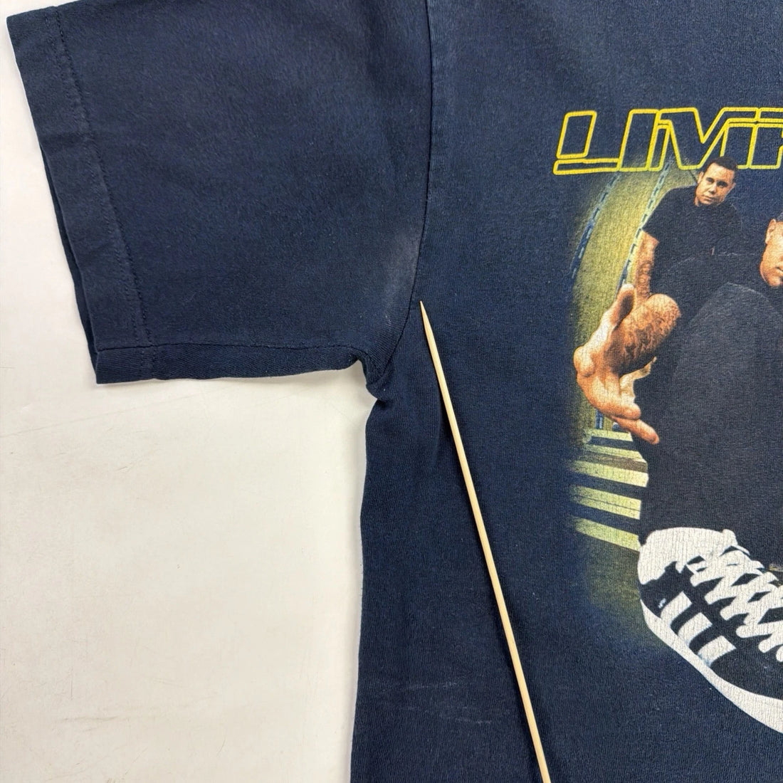 Vintage Limp Bizkit Chocolate Starfish Tour T-Shirt Size Medium Band Tee 2000