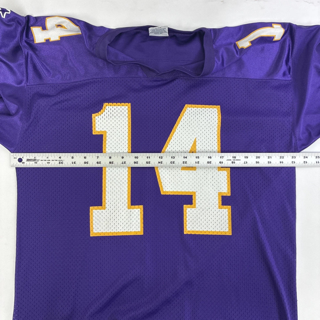 Vintage Minnesota Vikings Brad Johnson Starter Jersey Size 48 NFL