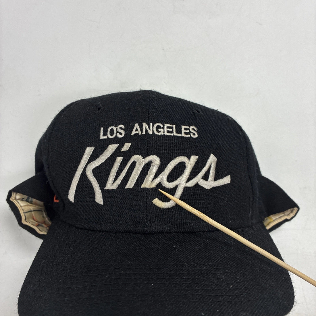 Vintage Los Angeles Kings Script Sports Specialties Wool Snapback Hat OSFA NHL