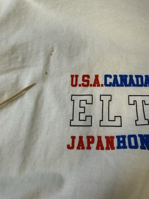 Vintage Elton John Tour T-Shirt Size XL Music 2001