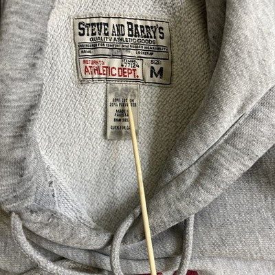 University of Wisconsin Sweatshirt Hoodie Size Medium Gray