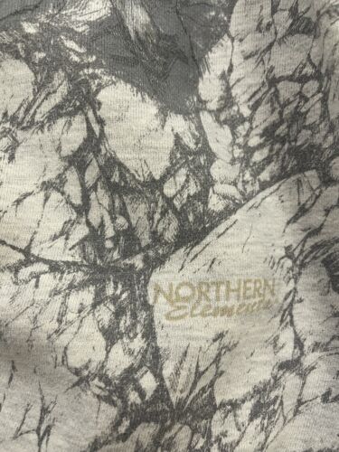 Vintage Northern Elements Wolf Pack Sweatshirt Crewneck Large AOP Nature