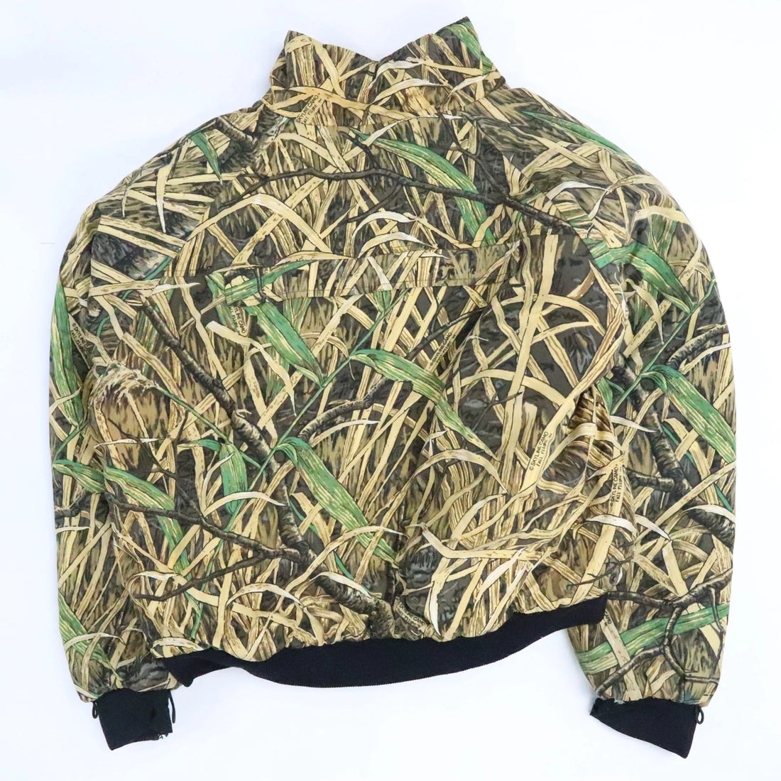 Vintage Herter's Skyline Camo Hunting Bomber Jacket Size XL Reversible