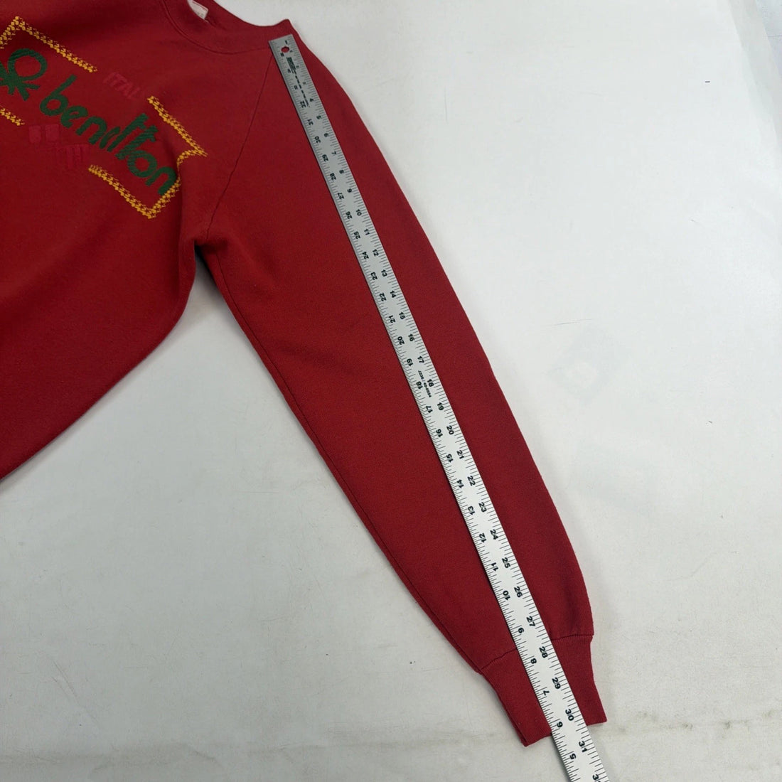 Vintage Benetton Italy Crewneck Sweatshirt Size Large