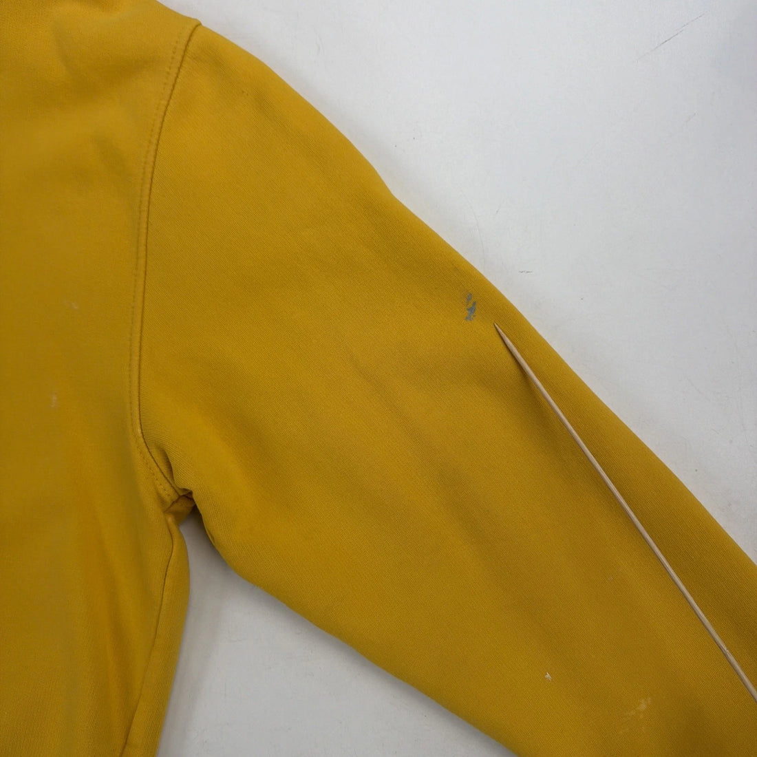 Vintage Nike Crewneck Sweatshirt Size Large Yellow Embroidered Swoosh