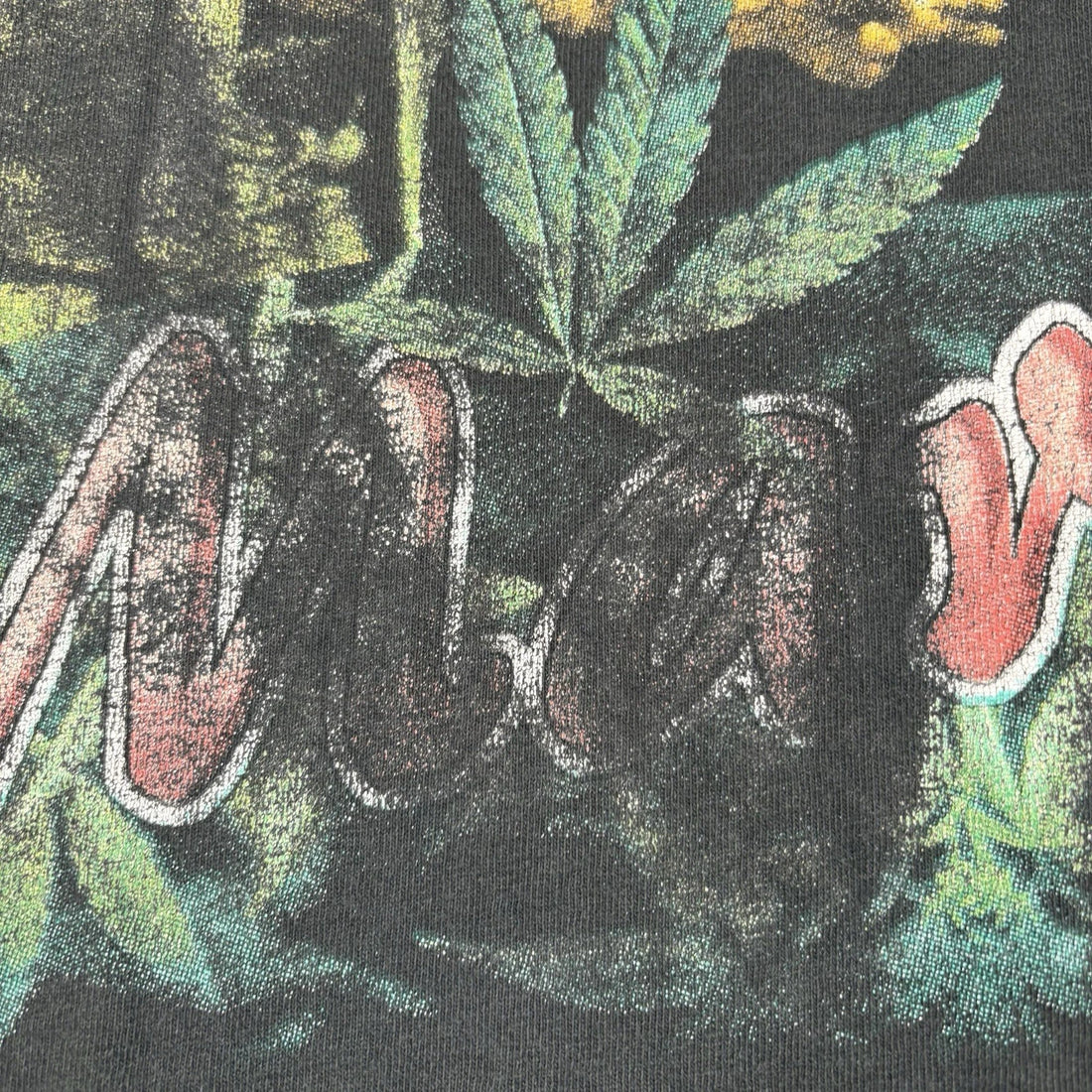 Vintage Bob Marley Natural Mystic Rap Tee T-Shirt Size XL