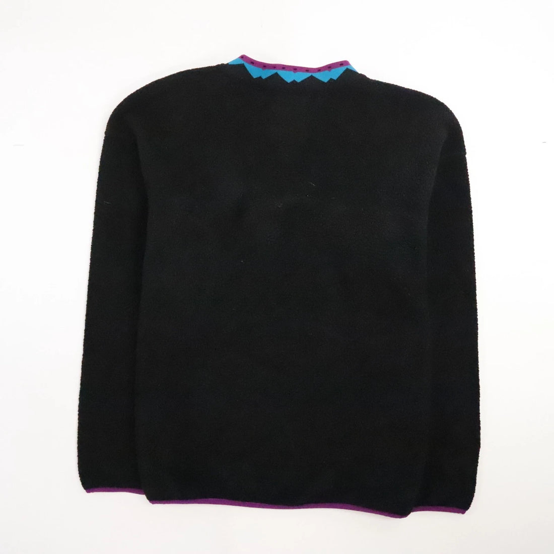 Columbia Pullover Fleece Jacket Size Medium Black