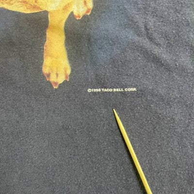 Vintage Yo Quiero Taco Bell Chihuahua T-Shirt Size Large Promo
