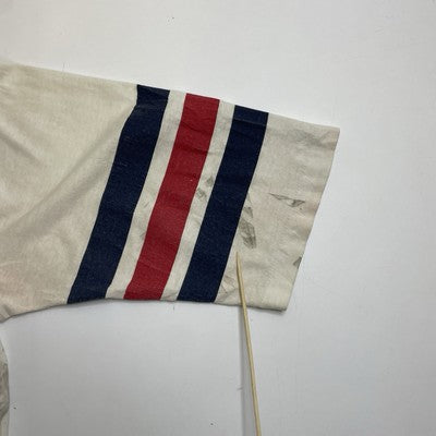 Vintage Adidas Trefoil Raglan T-Shirt Size Small Double Sided