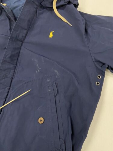 Vintage Polo Ralph Lauren Windbreaker Light Jacket Size XL Blue