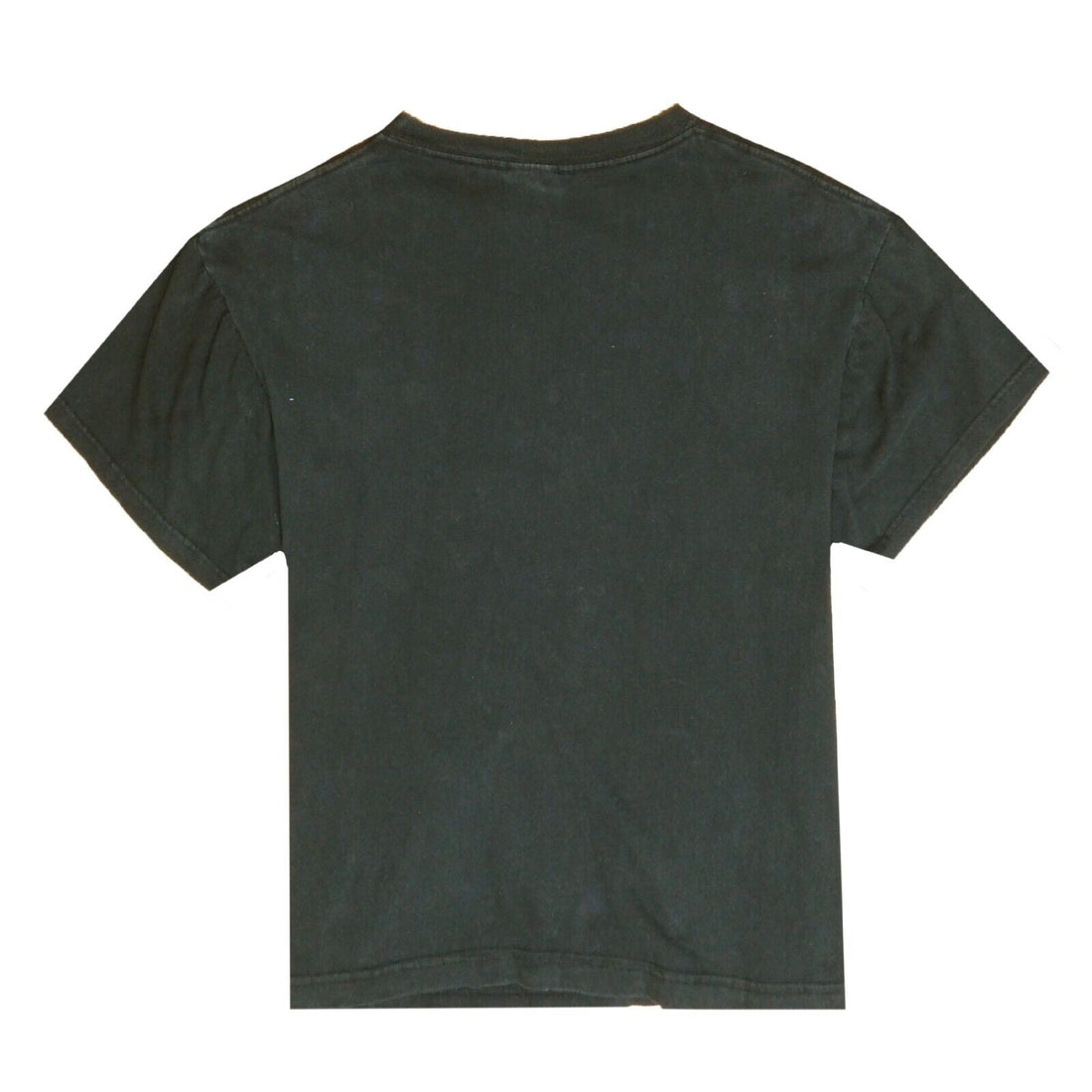 Vintage Space Jam Taz Basketball T-Shirt Medium Size Black Movie Tee 1996 90s