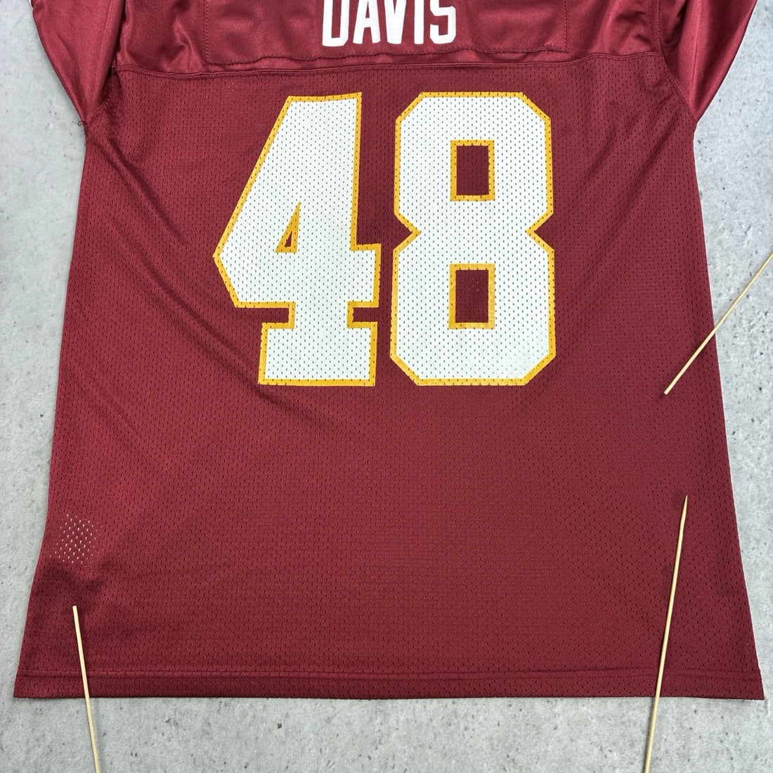 Vintage Washington Redskins Stephen Davis Nike Jersey Size XL NFL
