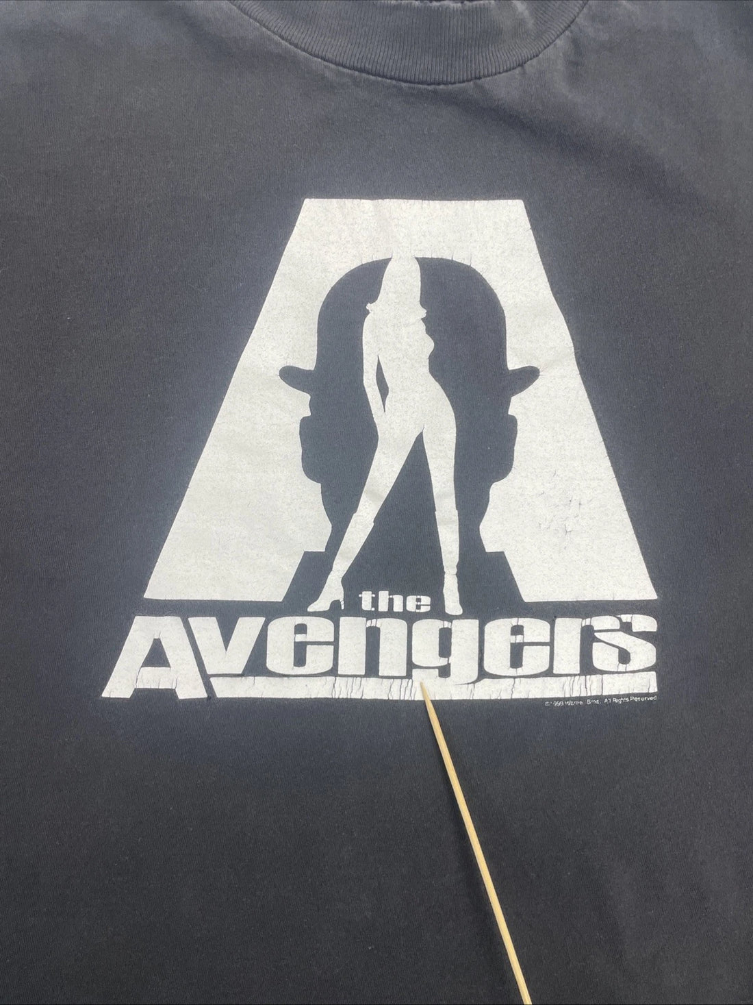 Vintage The Avengers T-Shirt Size XL Movie Promo 1998 90s