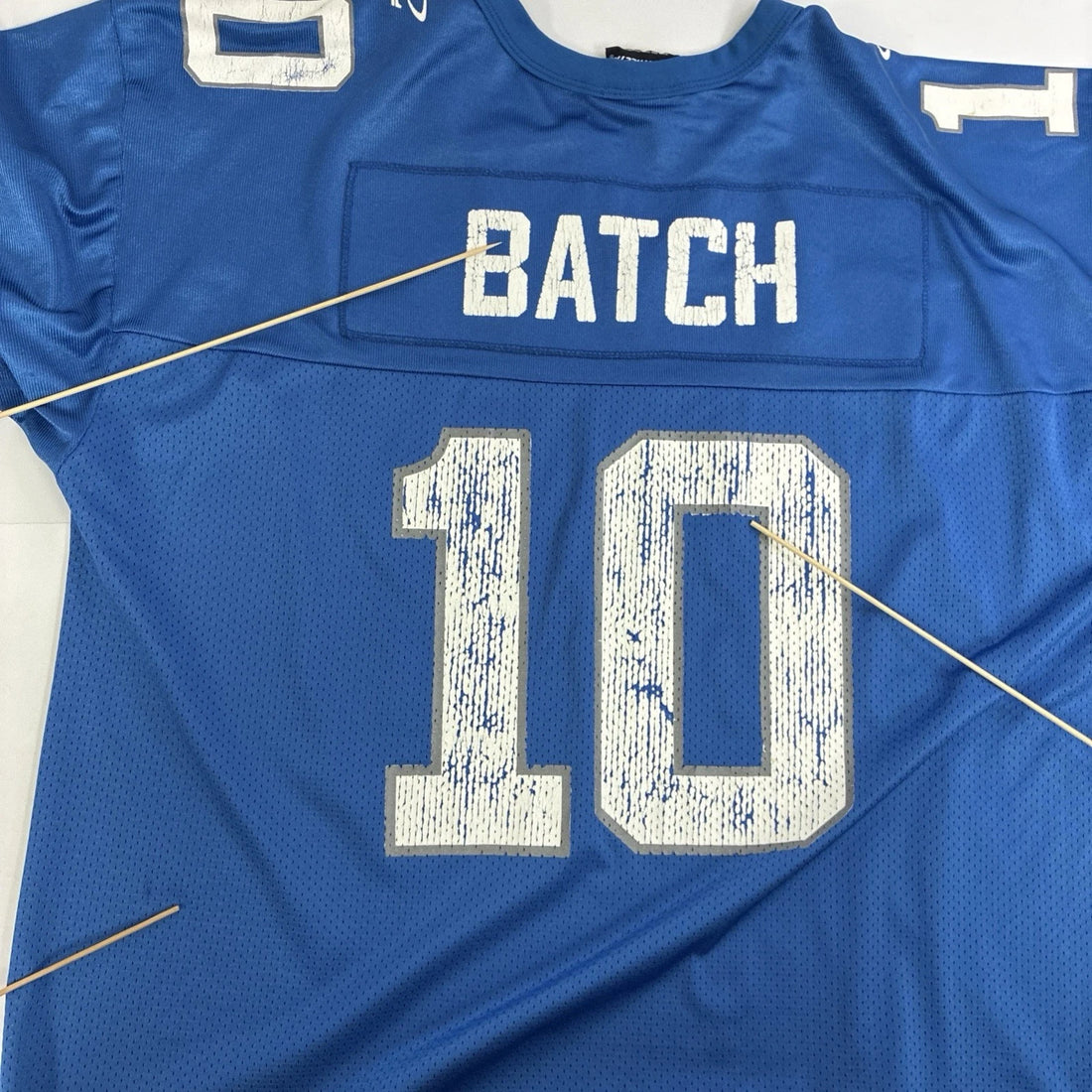 Vintage Detroit Lions Charlie Batch Logo Athletic Jersey Size XL NFL