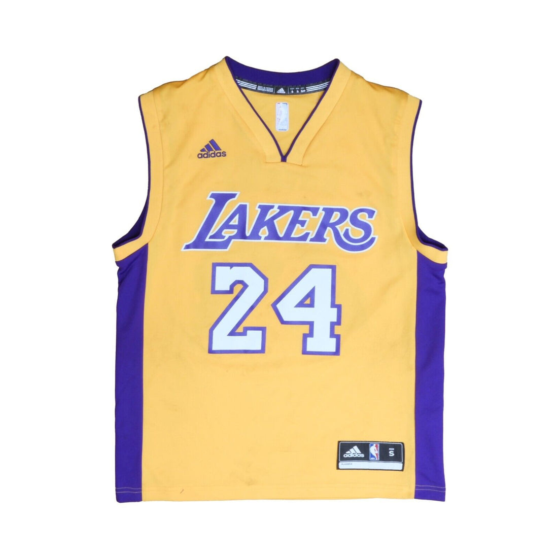 Los Angeles Lakers Kobe Bryant Adidas Jersey Size Small Purple Gold NBA