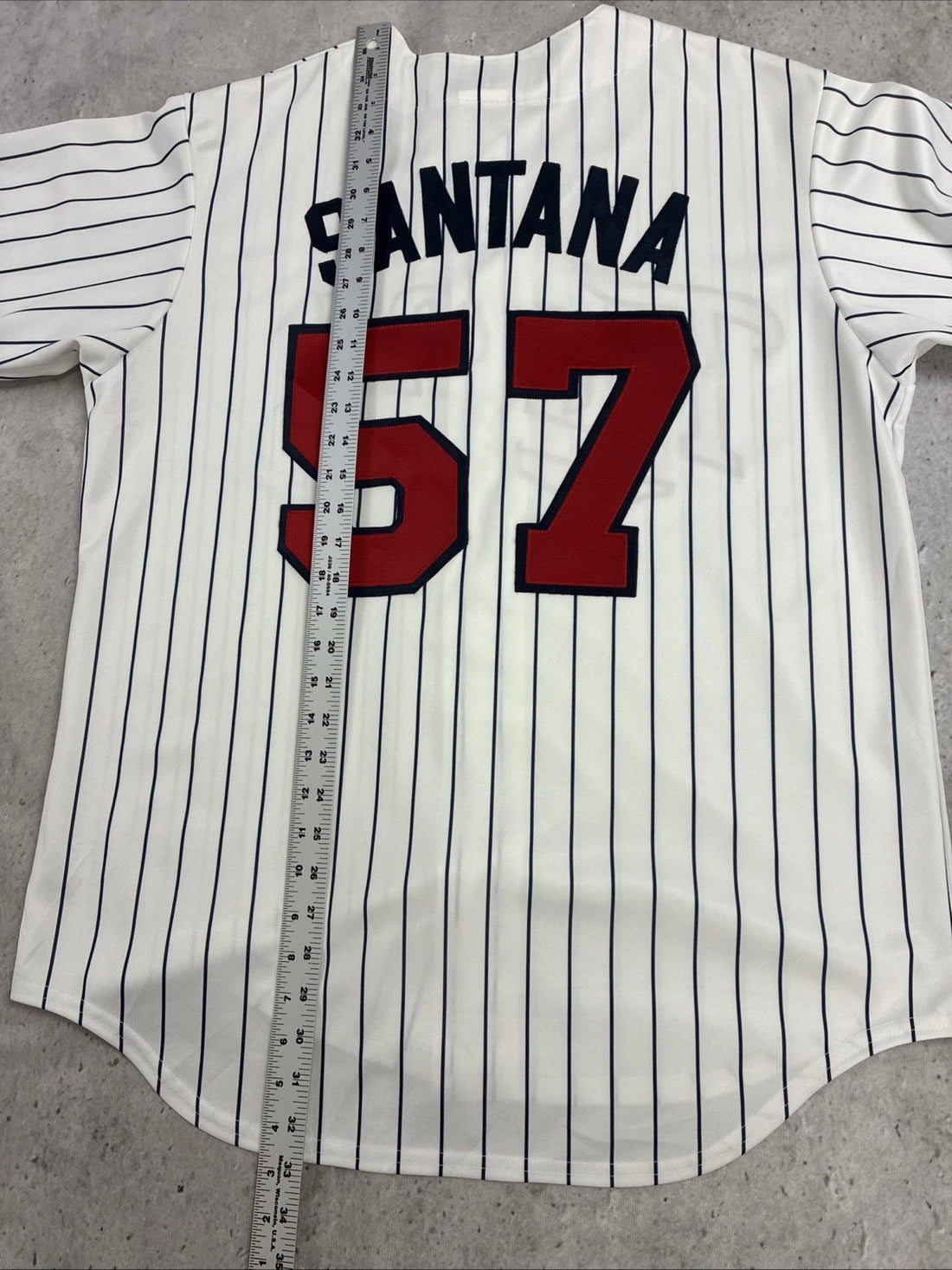 Minnesota Twins Johan Santana Majestic Jersey Size Large MLB