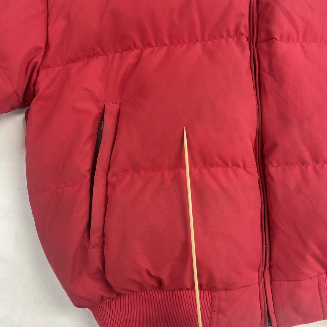 Browning Hunting Puffer Jacket Size Medium Red Goose Down