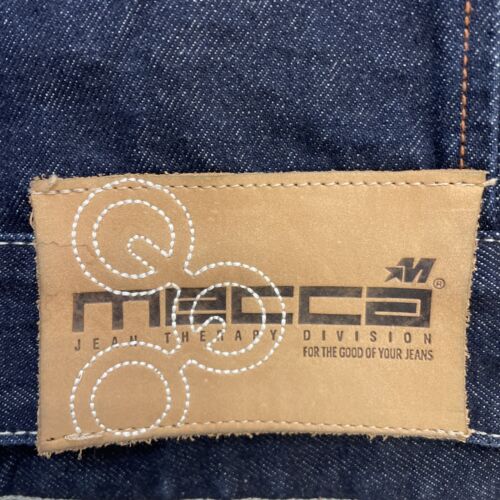 Vintage Mecca Denim Jacket Size 4XL Y2K Hip Hop