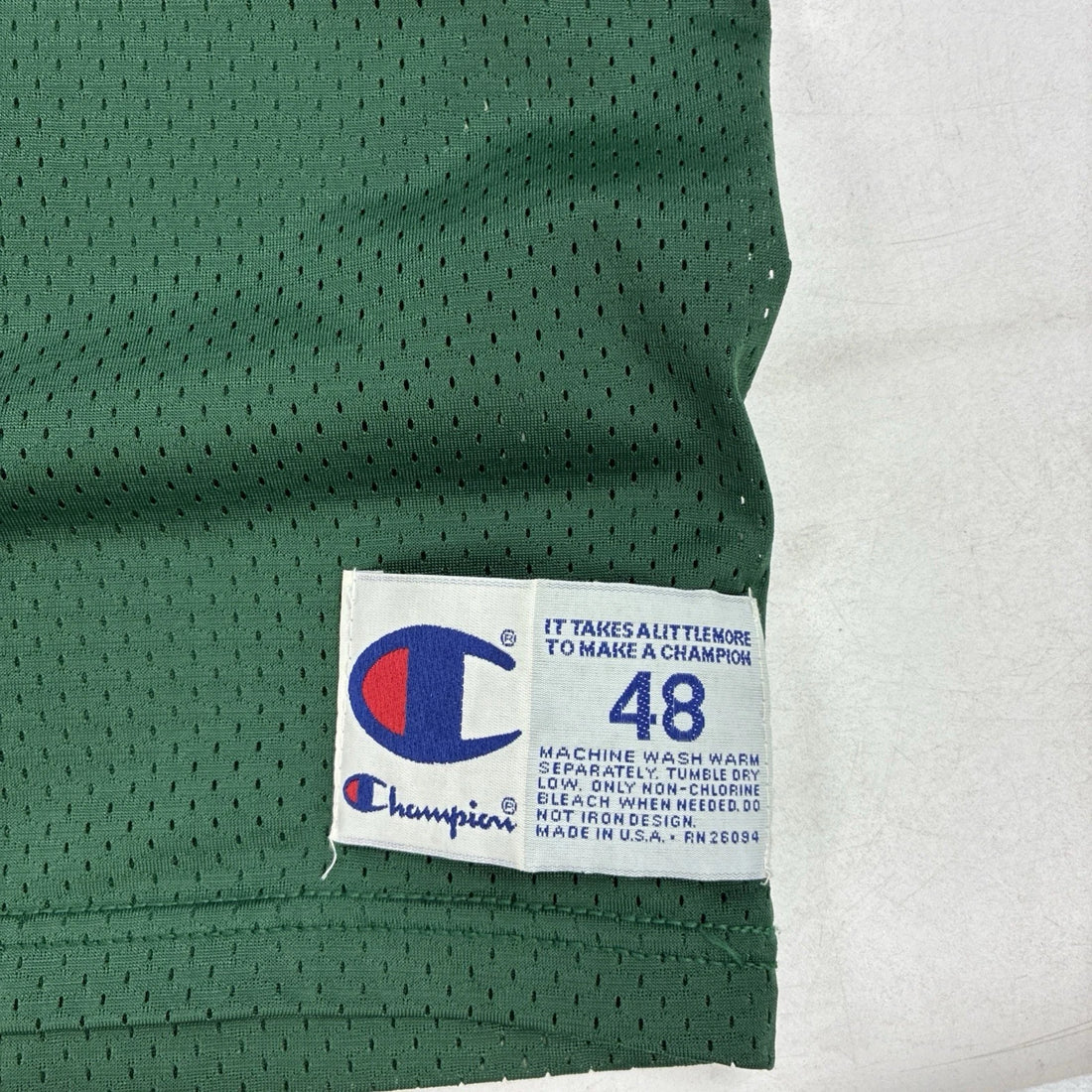Vintage Green Bay Packers Brett Favre Champion Jersey Size 48 NFL