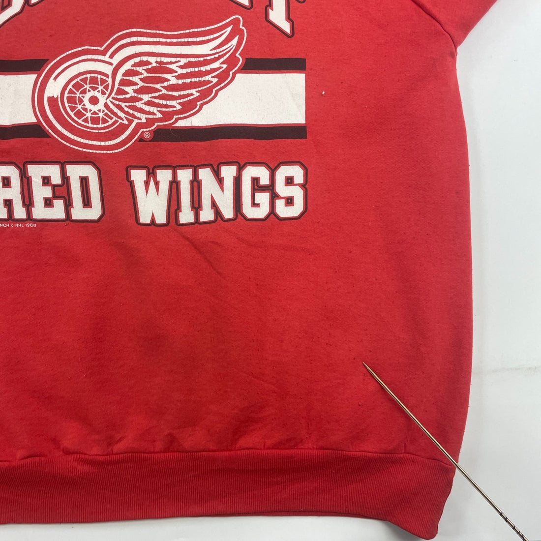 Vintage Detroit Red Wings Sweatshirt Crewneck Size XL 90s NHL