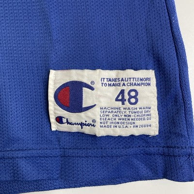 Vintage Fort Wayne Grant Hill Champion Basketball Jersey Size 48 Gold NCAA