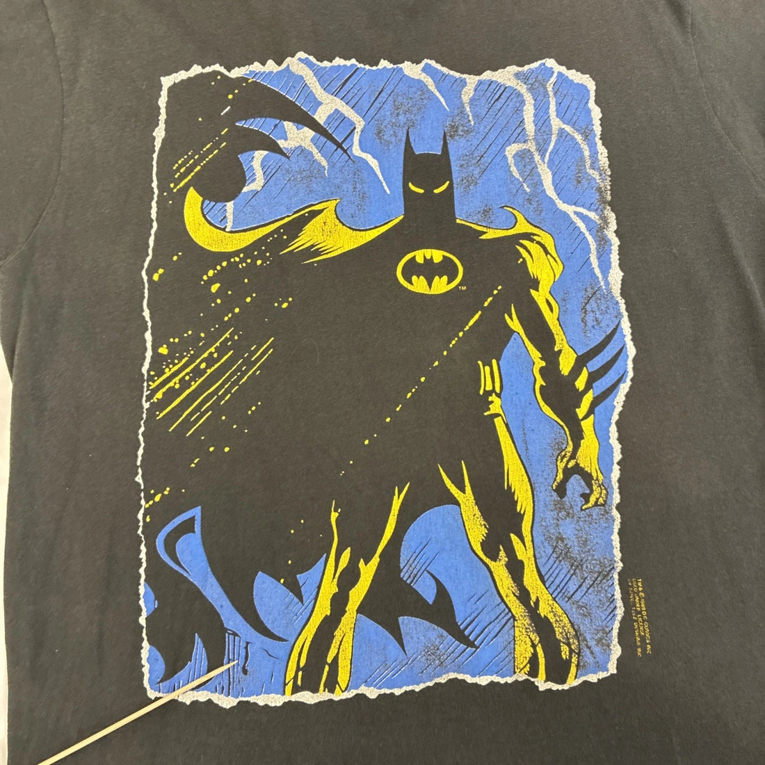 Vintage Batman DC Comics T-Shirt Size XL 1989 80s