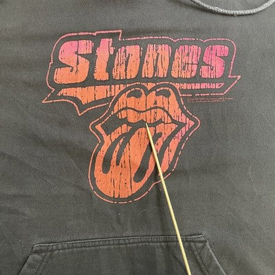 Rolling Stones Sweatshirt Hoodie Size Large Anthill Rockwear Music Band